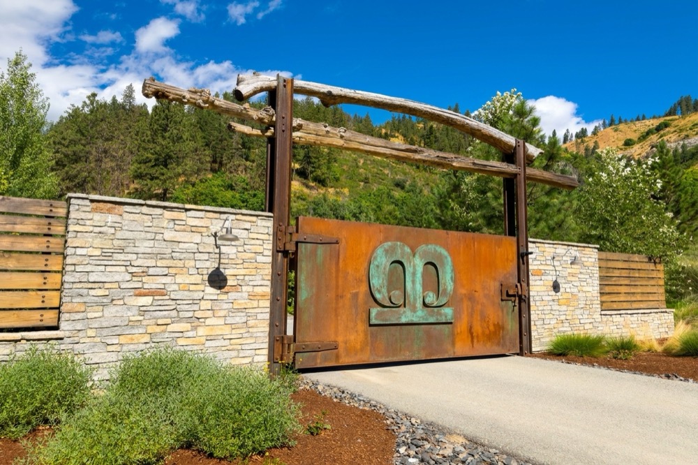 Gate Corten Verdigris